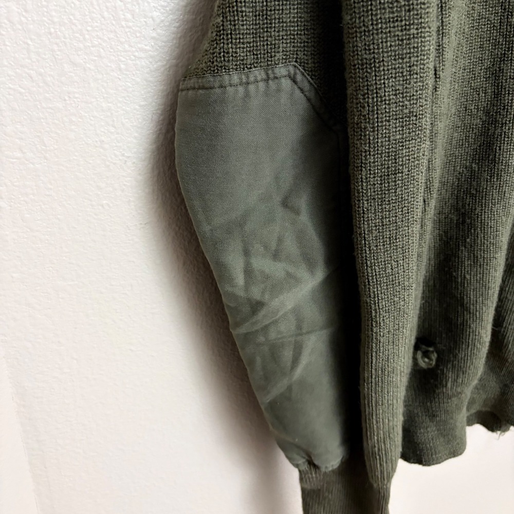 German Military Commando Sweater XL Vintage Distressed Wool Army Pullover - Picture 3 of 9